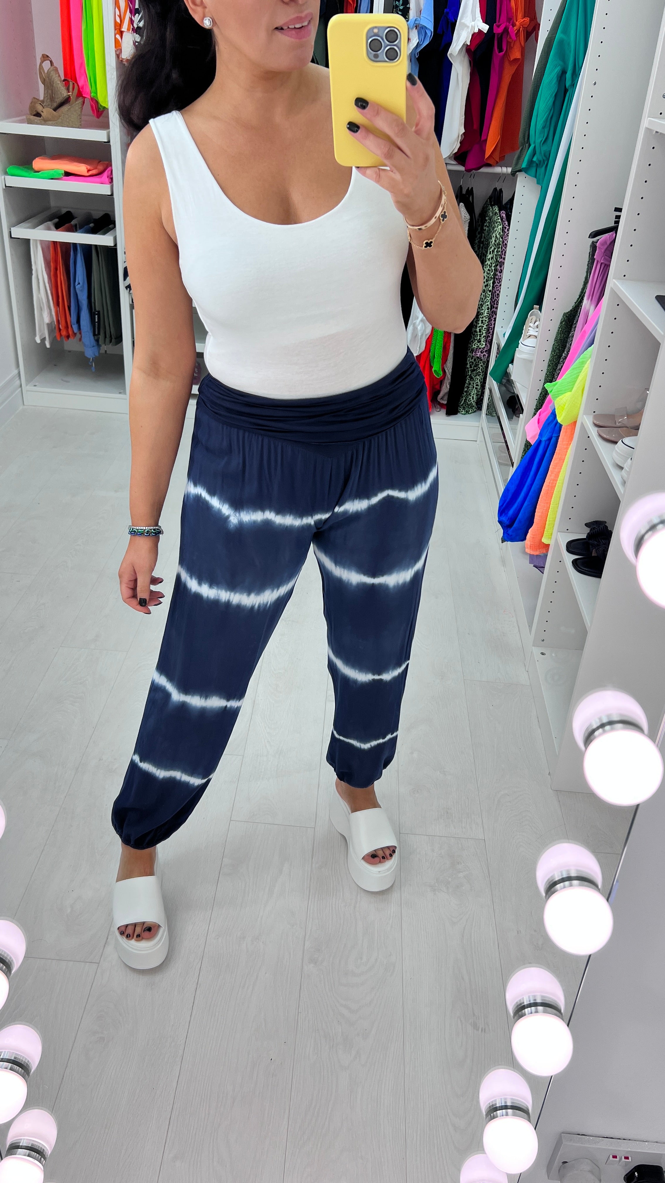 Sonito Tie Dye Harem Trousers