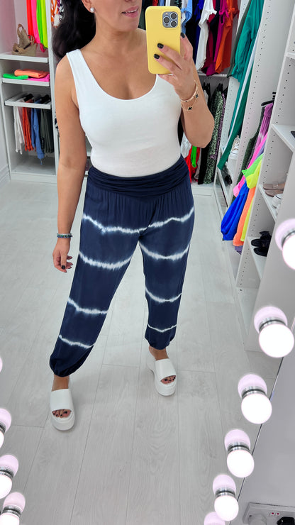 Sonito Tie Dye Harem Trousers