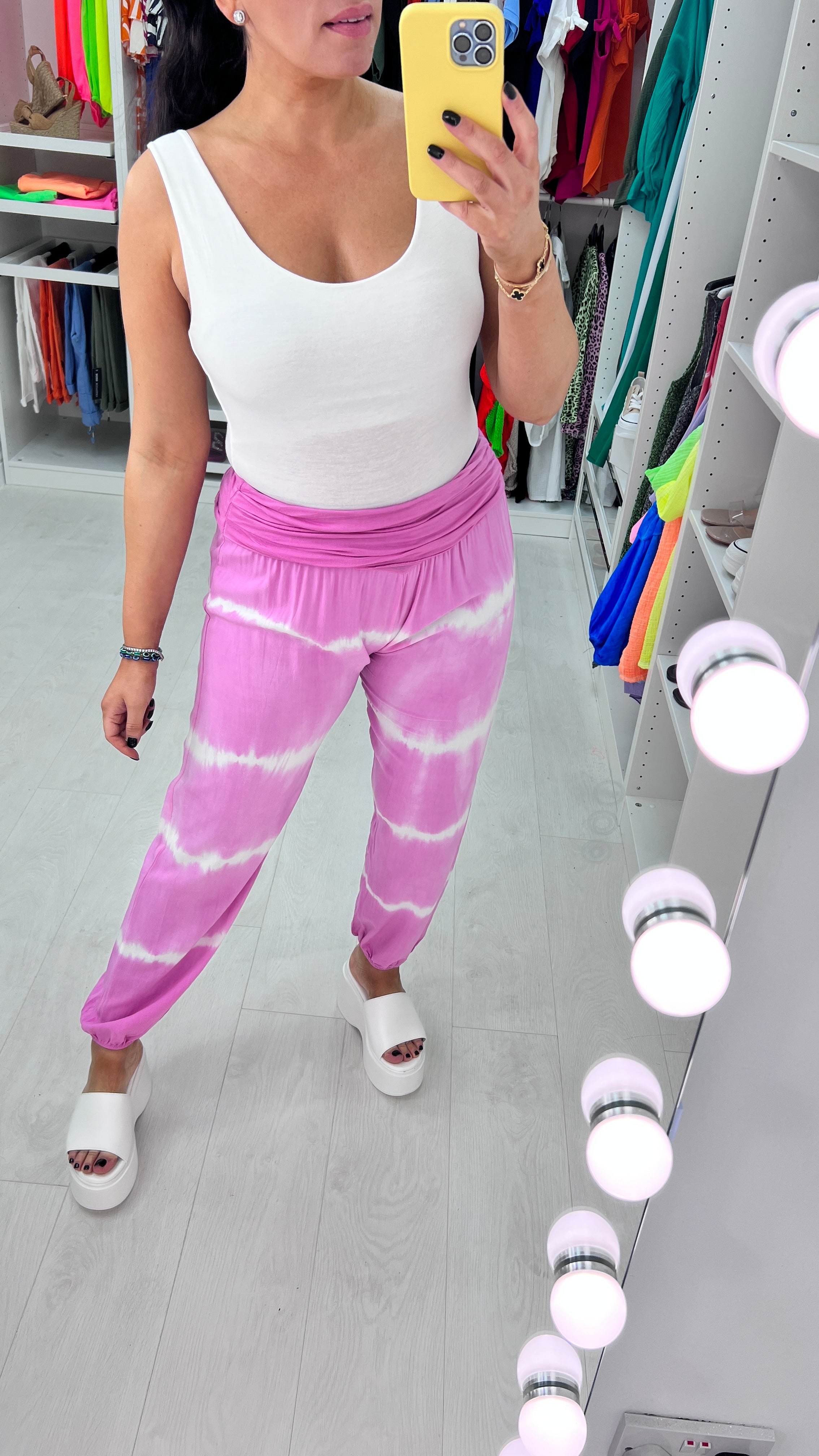 Sonito Tie Dye Harem Trousers