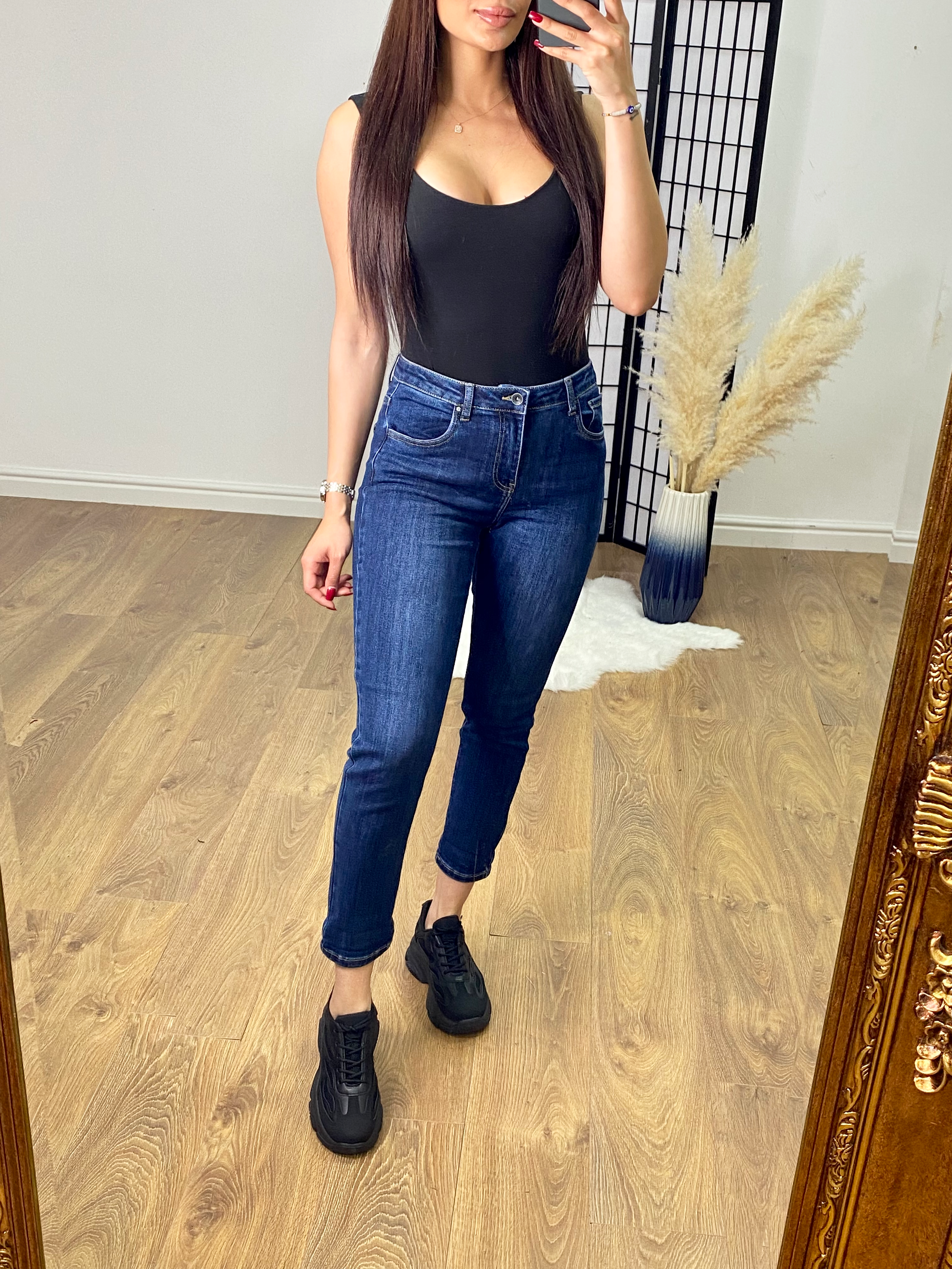 Eternity Stretch Boyfriend Fit Rolled Ankle Jean