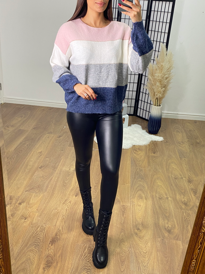 Petek Colour Block Jumper