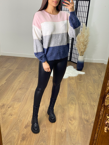 Petek Colour Block Jumper