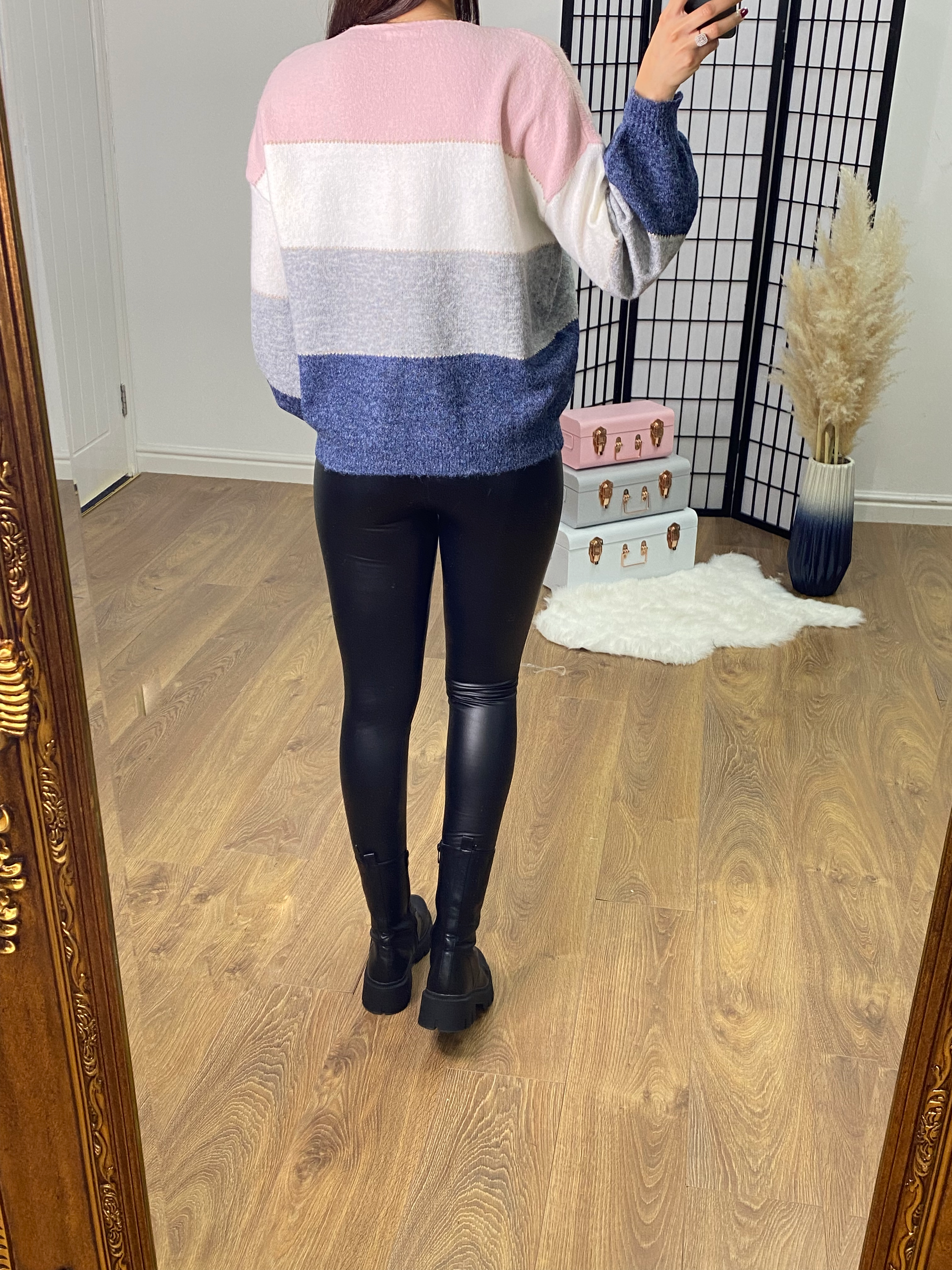 Petek Colour Block Jumper