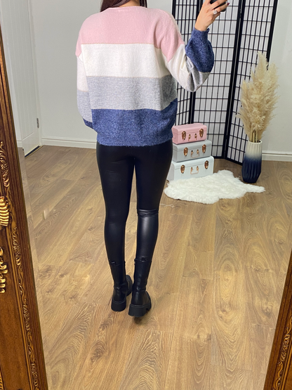 Petek Colour Block Jumper