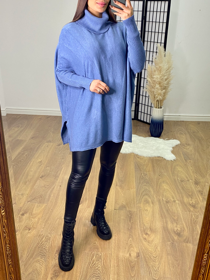 Laguna V Panel Oversized Jumper