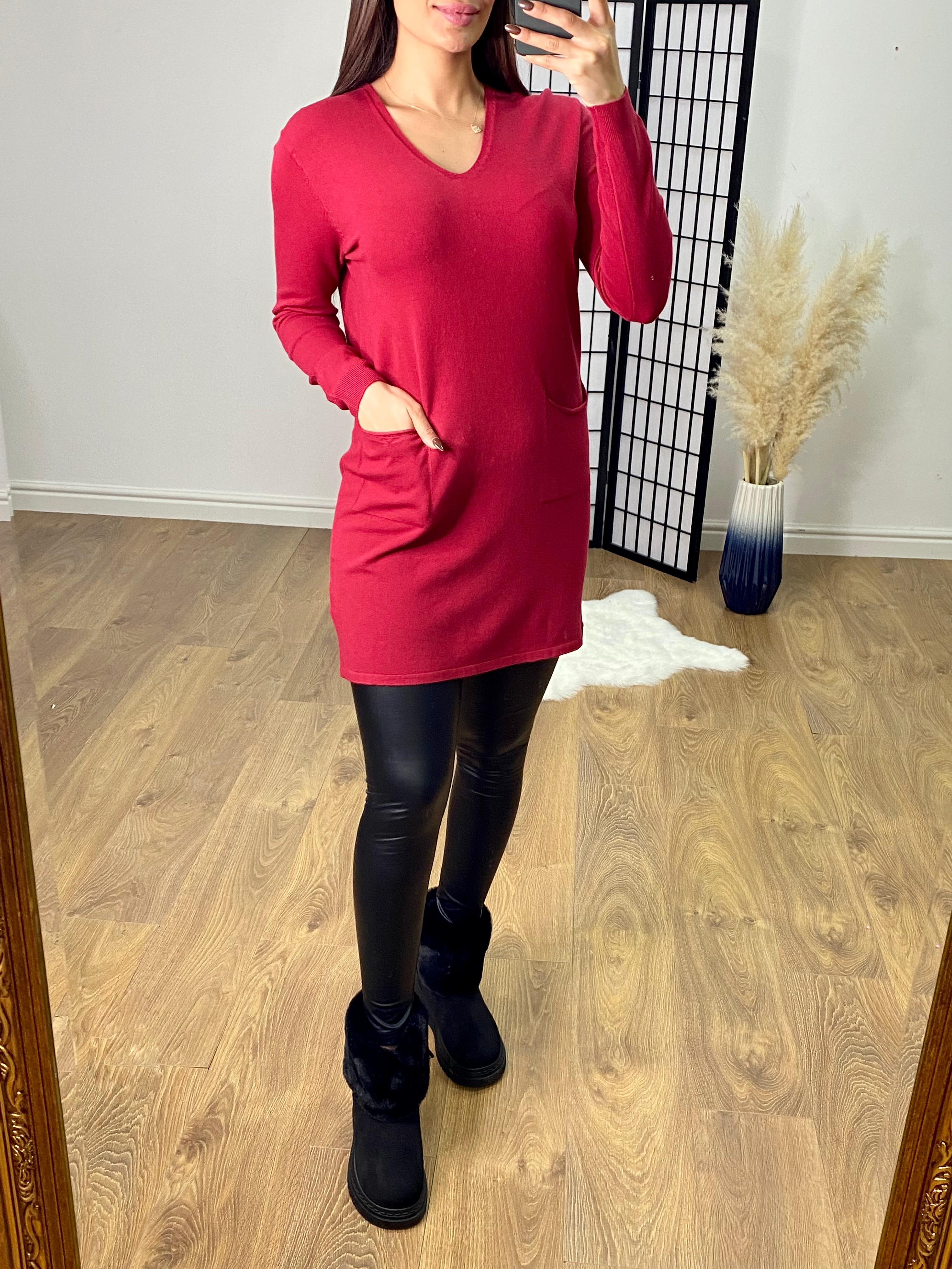 Esme Plain Pocket Front Jumper