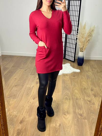 Esme Plain Pocket Front Jumper