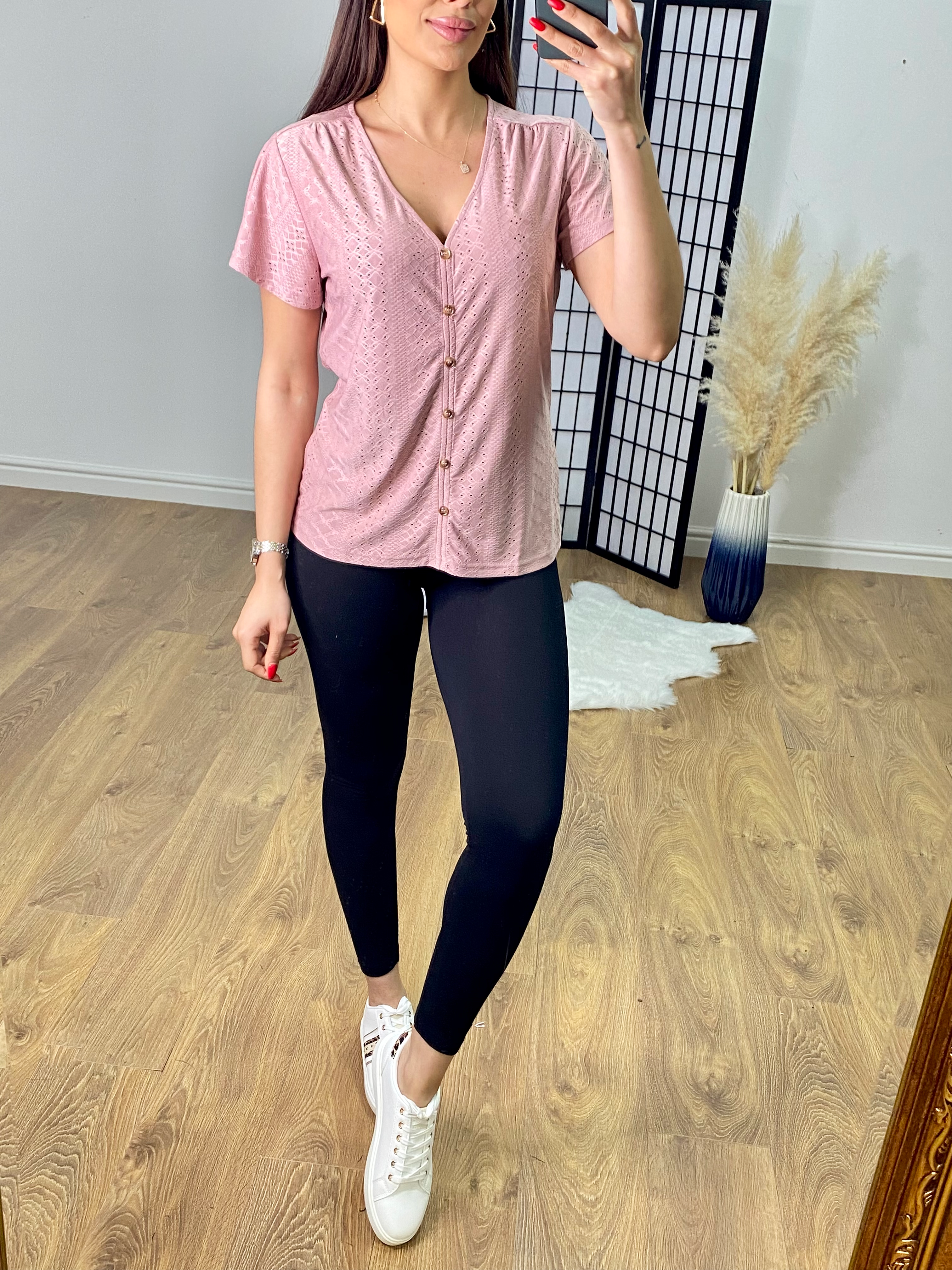 Exeter Cap Sleeve Broderie Top