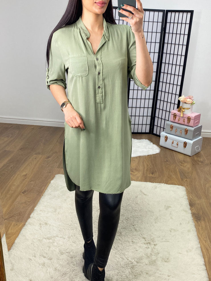 Charter Diamante Angel Wing Back Tunic