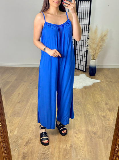 Jamie-Lynn Plain Wide Leg Jumpsuit