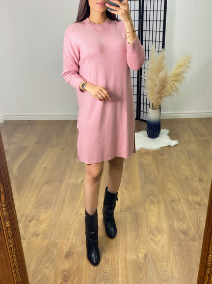 Darling Lurex Knitted Dress