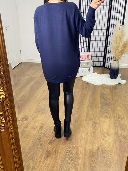 Aisha Diamante Scatter Longline Jumper