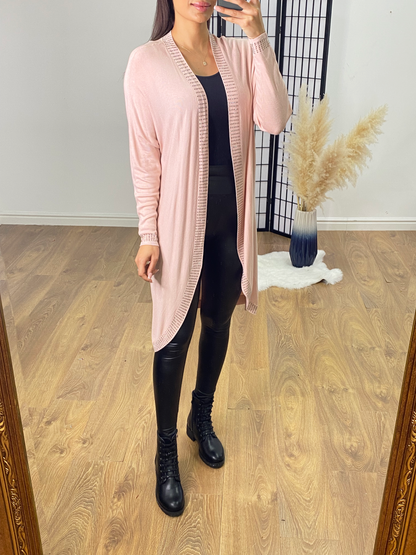 Kelvin Lightweight Studded Longline Cardigan