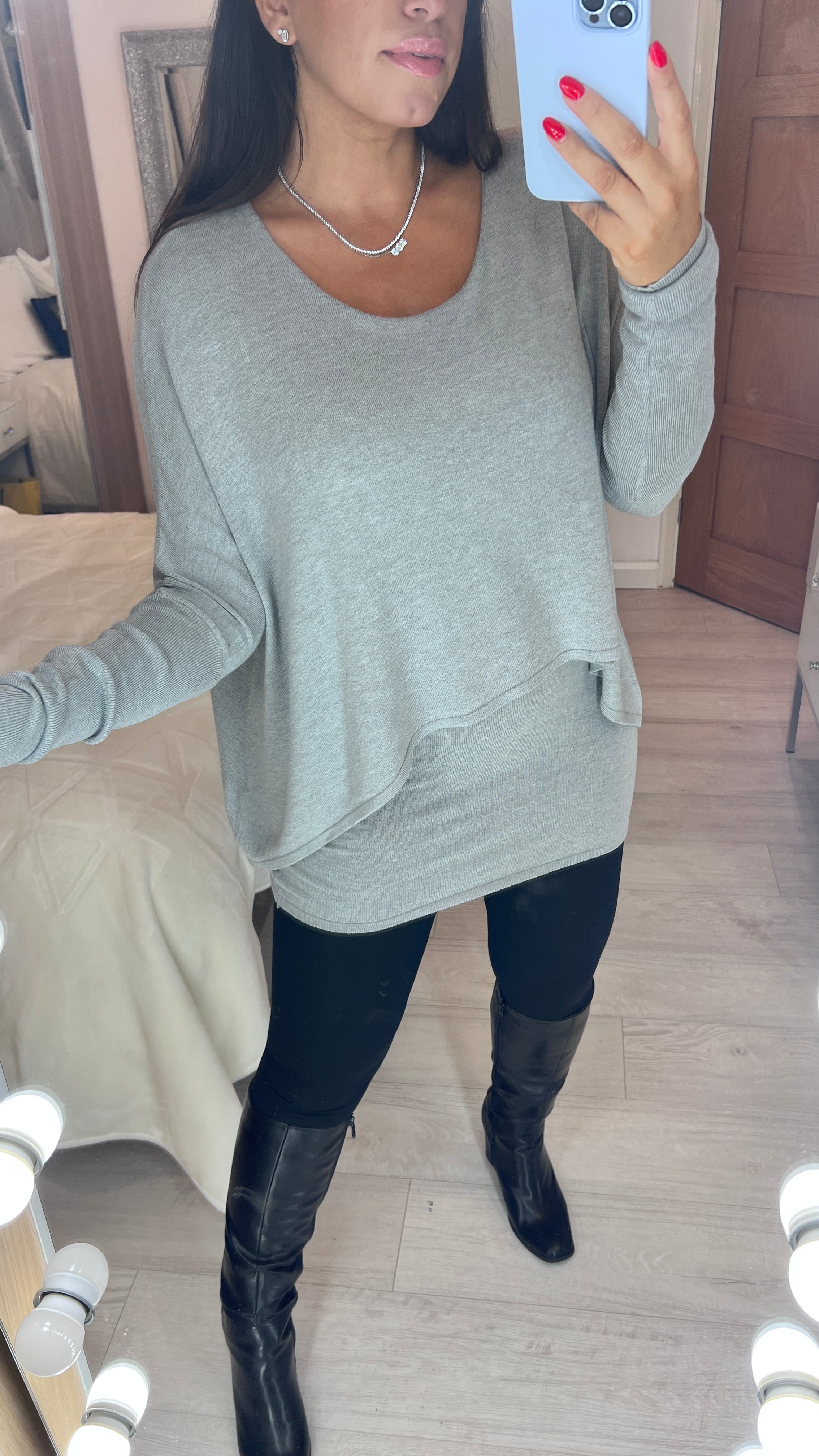 Izzy Double Layered Jumper