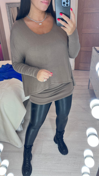 Izzy Double Layered Jumper