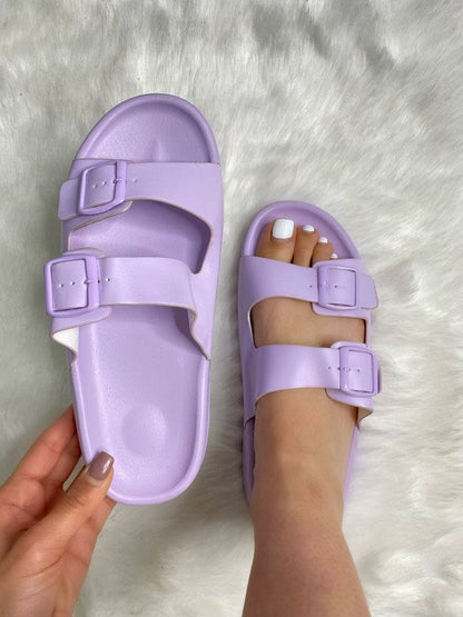 Bahama Plain Double Buckle Strap Slider