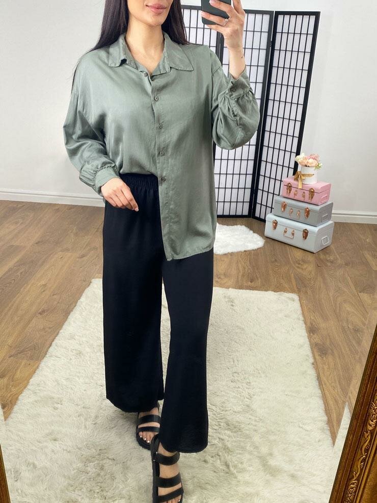 Betina Loose Fit Tie Front Shirt