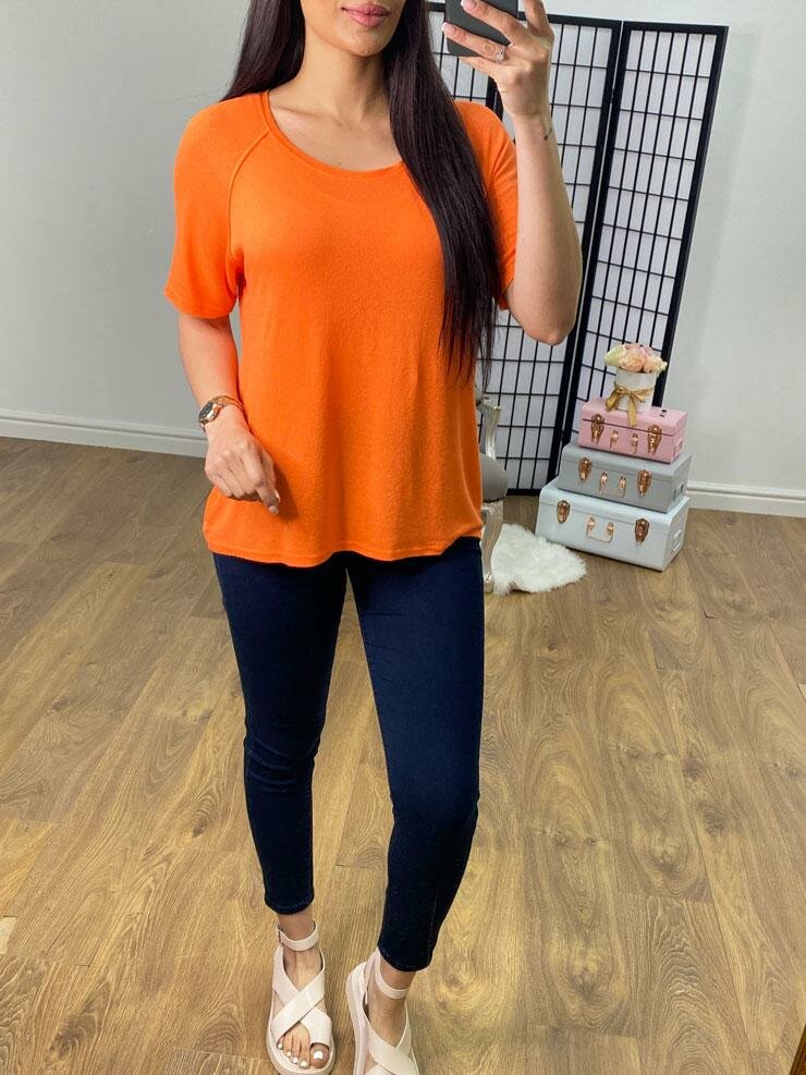 Bonecca Plain Fine Knit Top