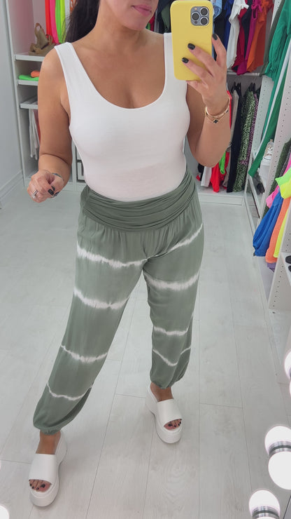 Sonito Tie Dye Harem Trousers