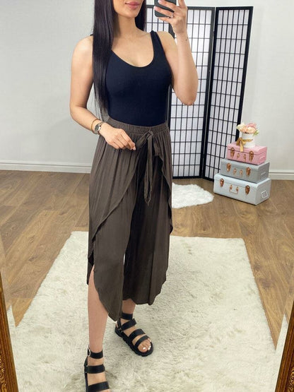 Ferona Split Side Hareem Beachwear