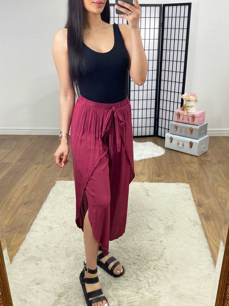 Ferona Split Side Hareem Beachwear