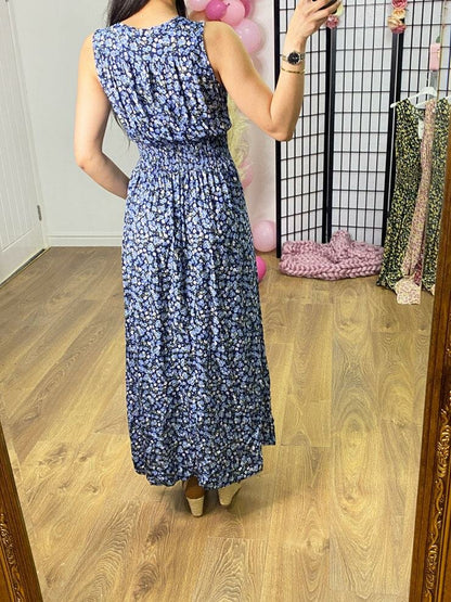 Gillian Floral Print Maxi Dress