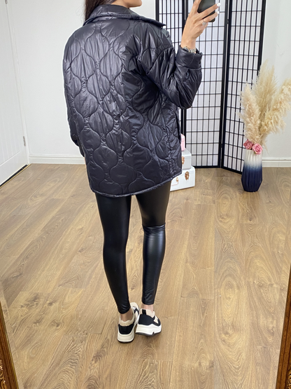Gitana Black Lightweight Padded Jacket