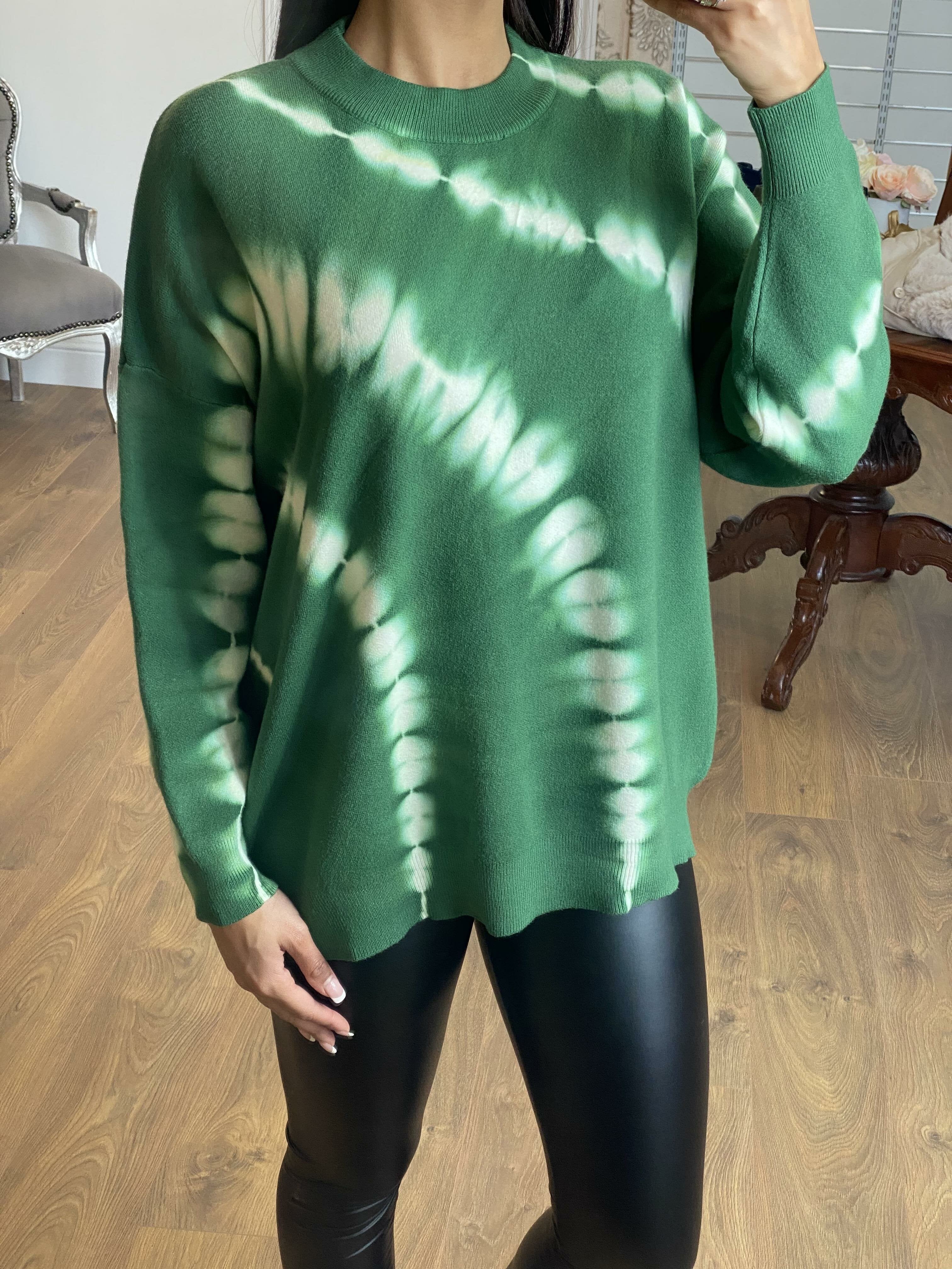 Morocco Oversized Tie Dye Super Soft Knit Jumper