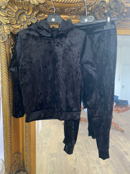 Sabby Velvet KIDS Hooded Loungewear Set
