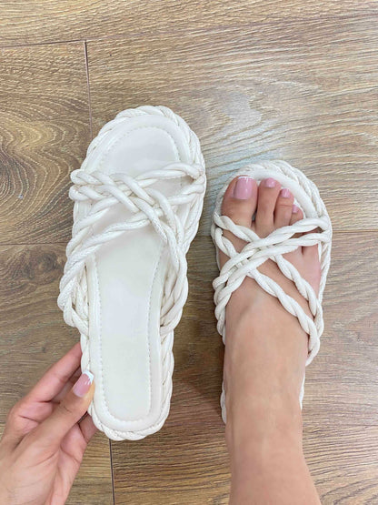 Taurus Plaited Slip On Sandal