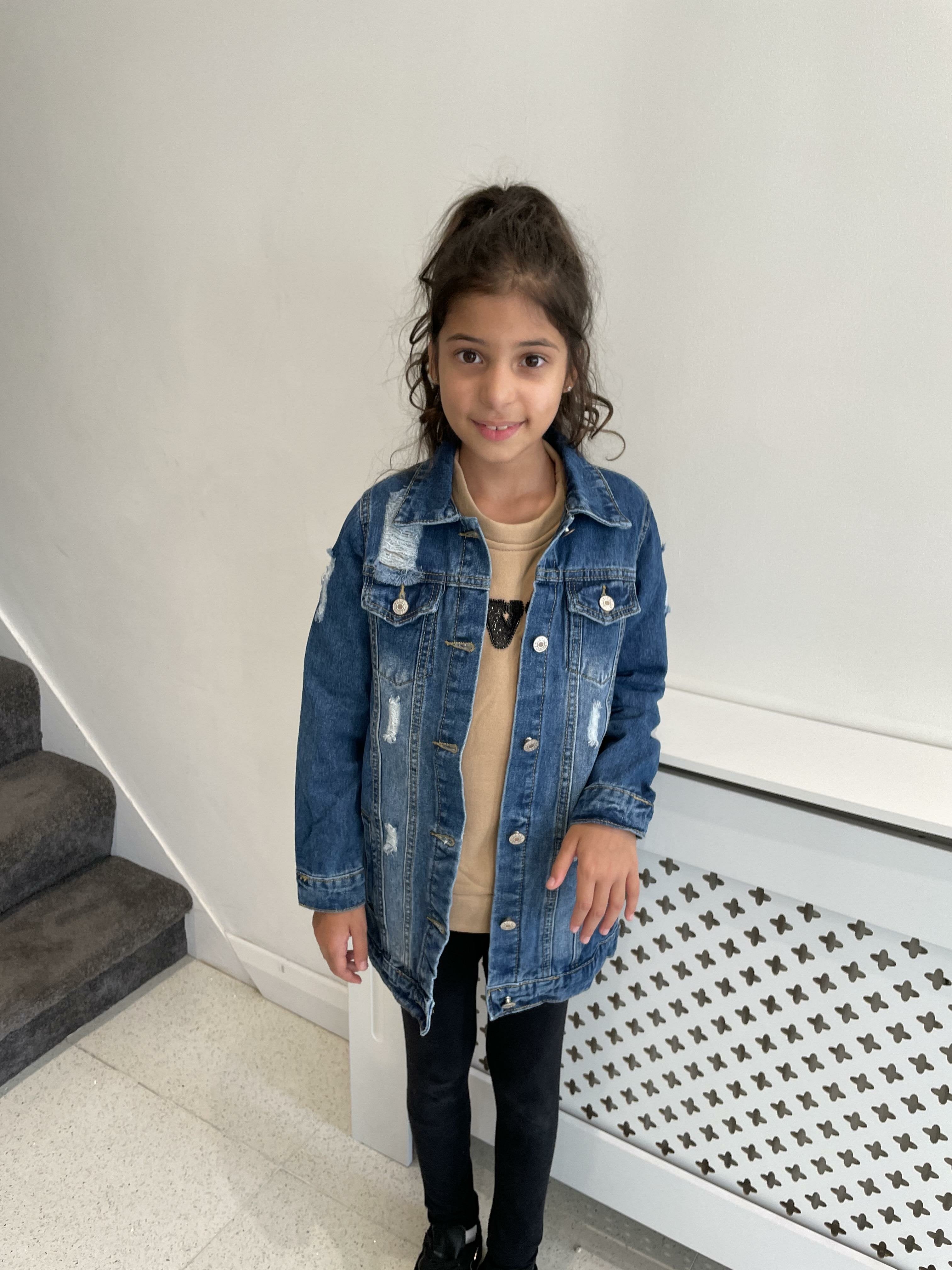 Luka KIDS Denim Distressed Jacket