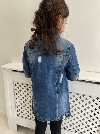 Luka KIDS Denim Distressed Jacket