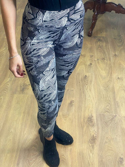 Jo Monochrom Stretchy Fitness Leggings