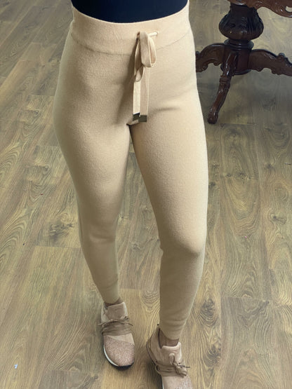 Deon Super Soft Plain Draw String Knitted Joggers
