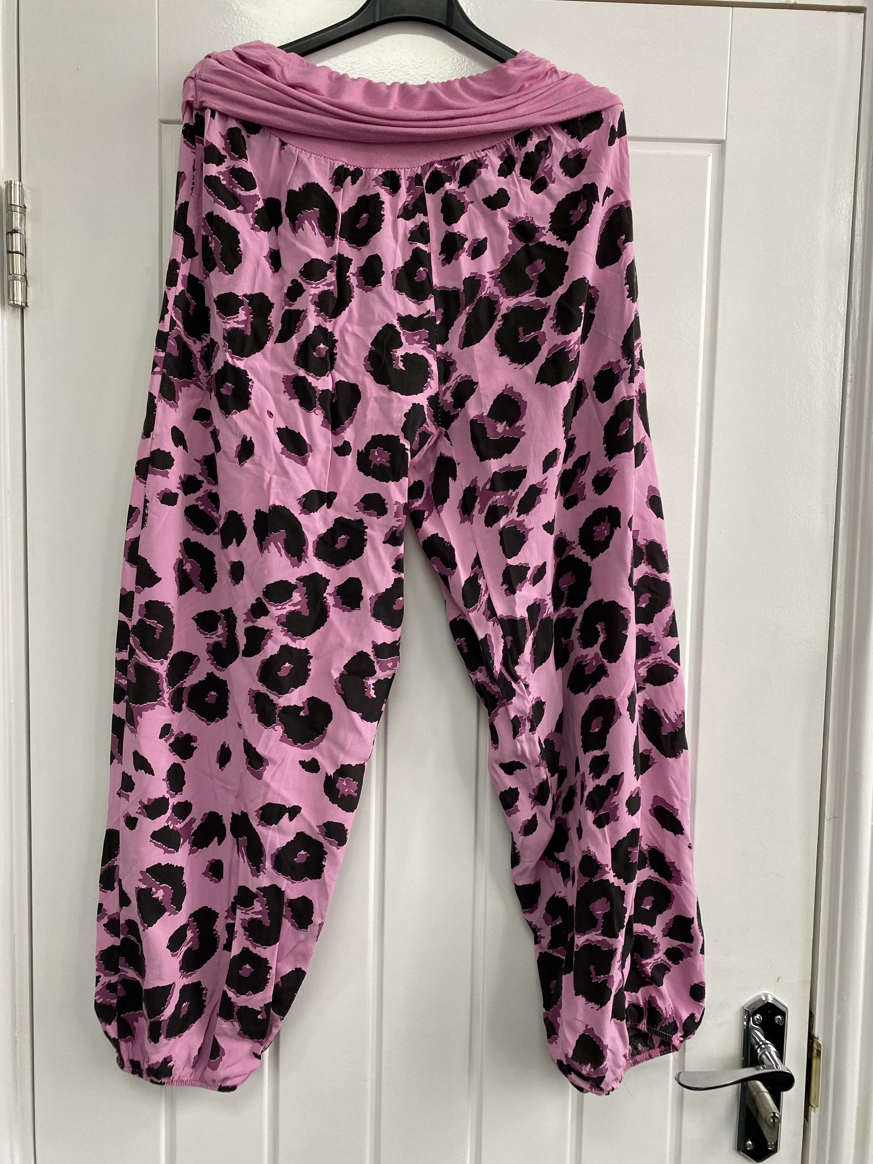 Tyne Leopard Print Oversized Hareems