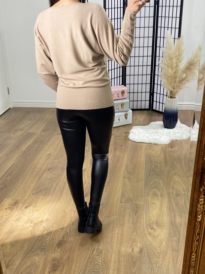 Aimee Thin Knit Supersoft Batwing Jumper