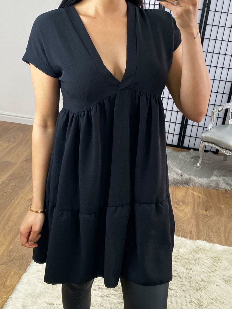 Hainsley Floaty Tiered Smock Top