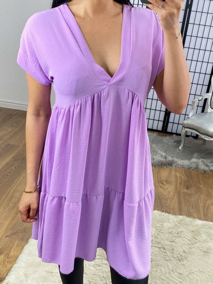 Hainsley Floaty Tiered Smock Top