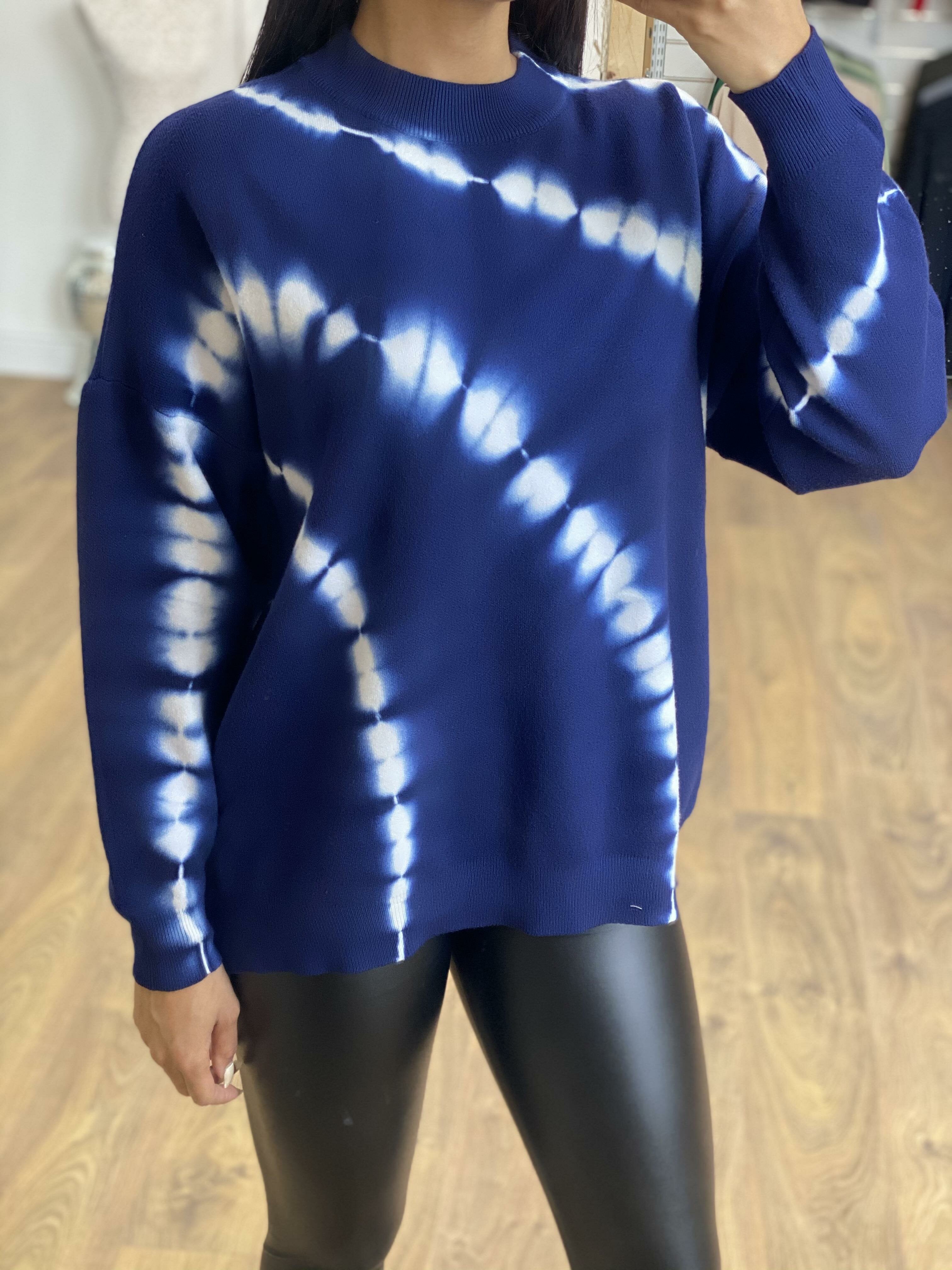 Morocco Oversized Tie Dye Super Soft Knit Jumper