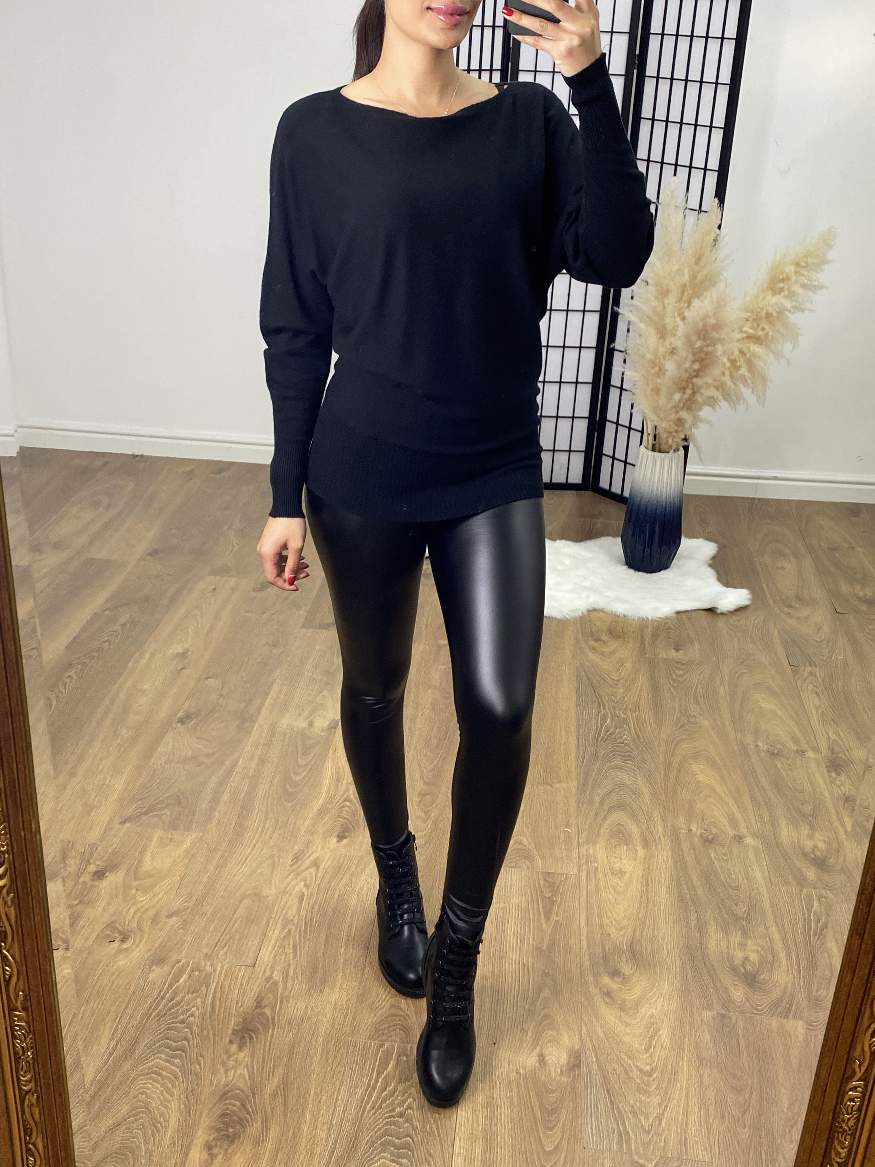 Aimee Thin Knit Supersoft Batwing Jumper