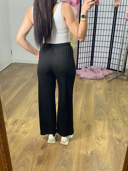 Kayyno Slinky Ribbed Loose Fit Trouser