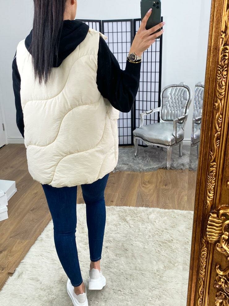 Kruze Padded Puffer Light Weight Pocket Gilet