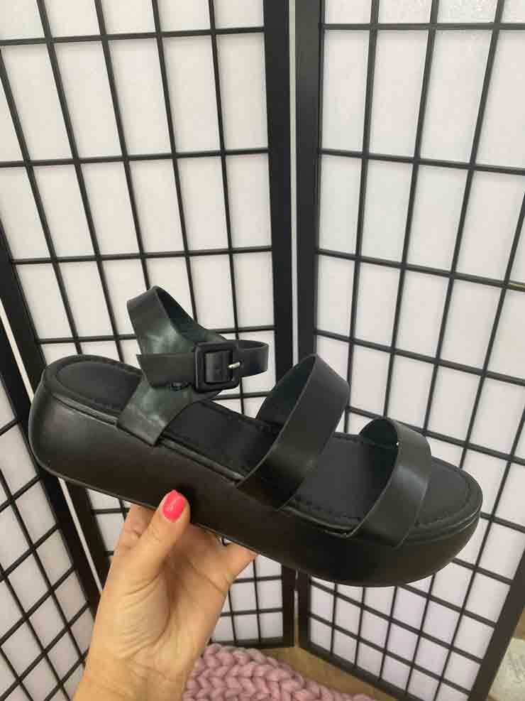 Locke Double Strap Platform Sandal