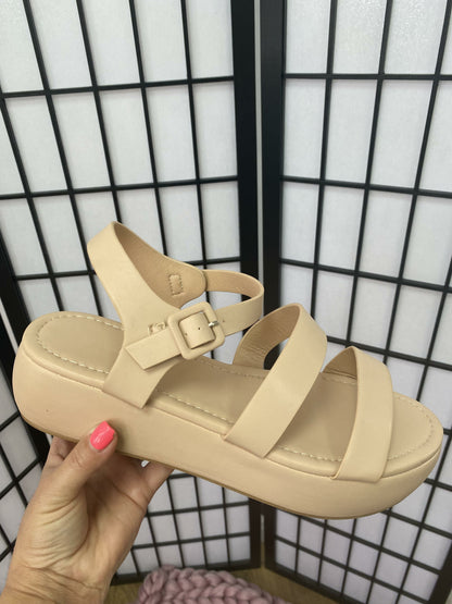 Locke Double Strap Platform Sandal