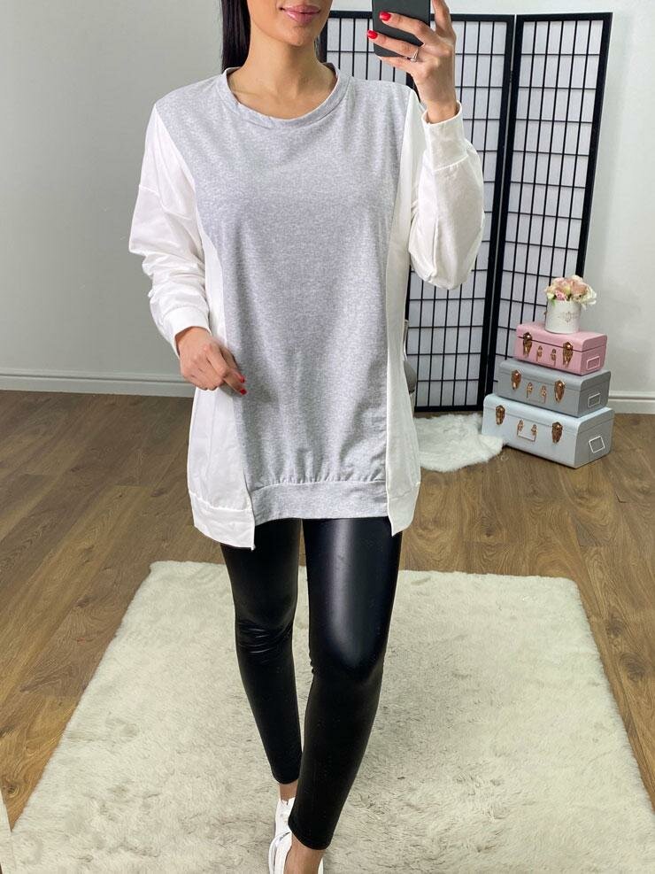 Oprah Colour Block Sweatshirt