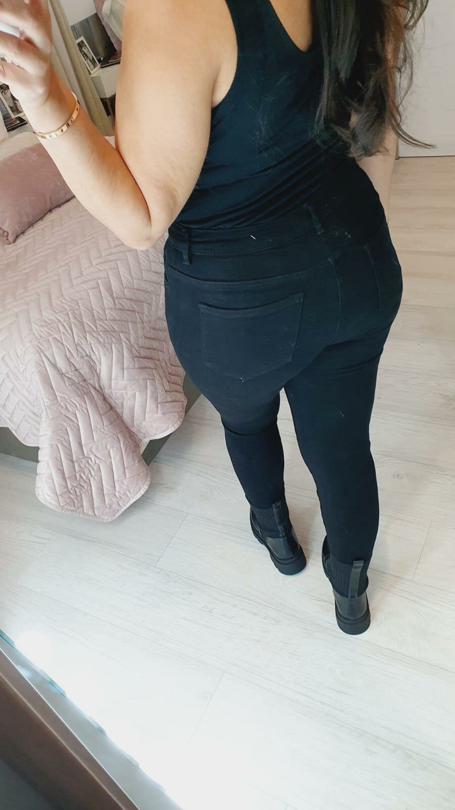 Orson Black Super Stretch Premium Denim Collection High Waist Jeans