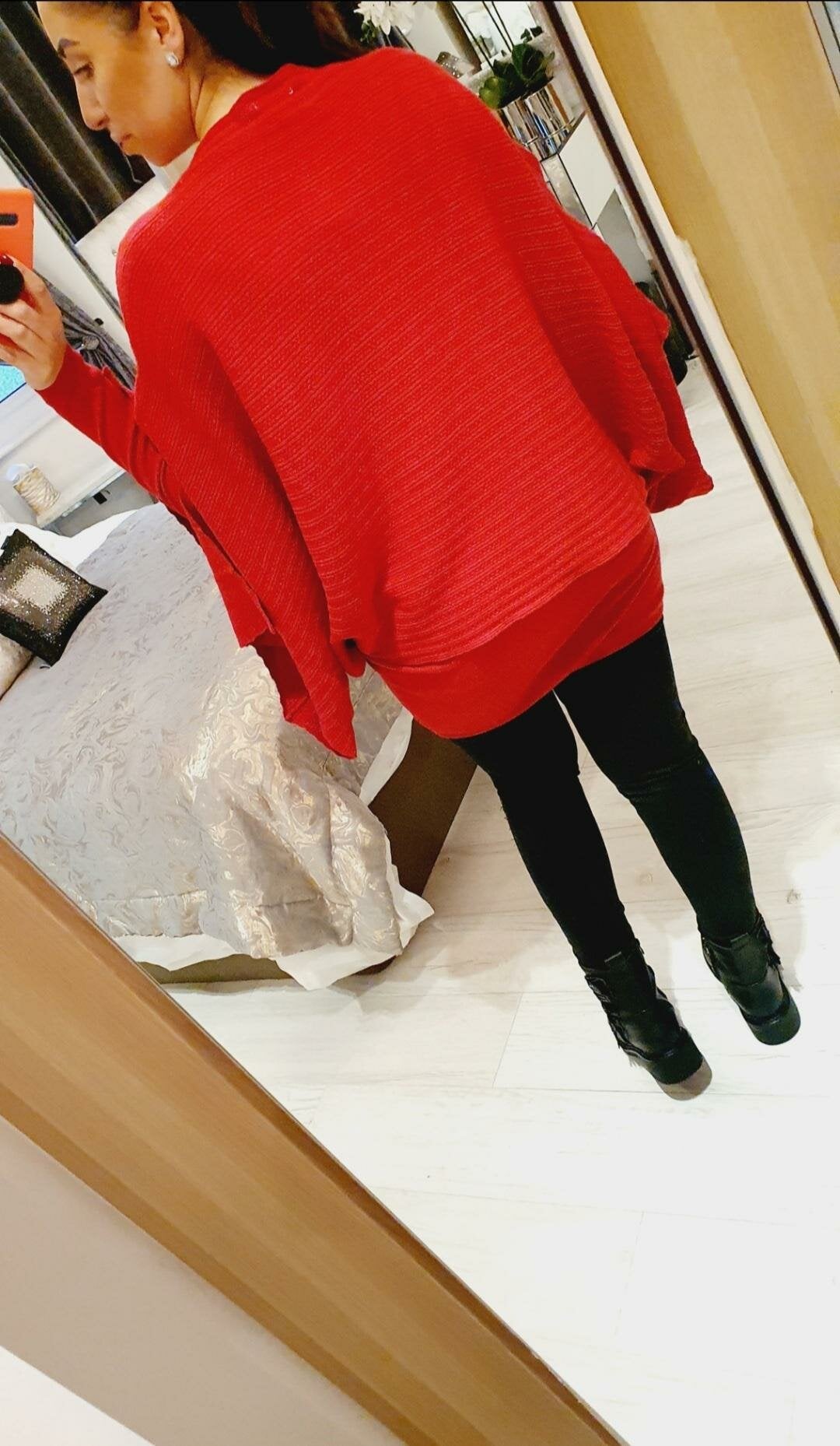 Sharon Ribbed Double Layer Knitted Jumper Dress