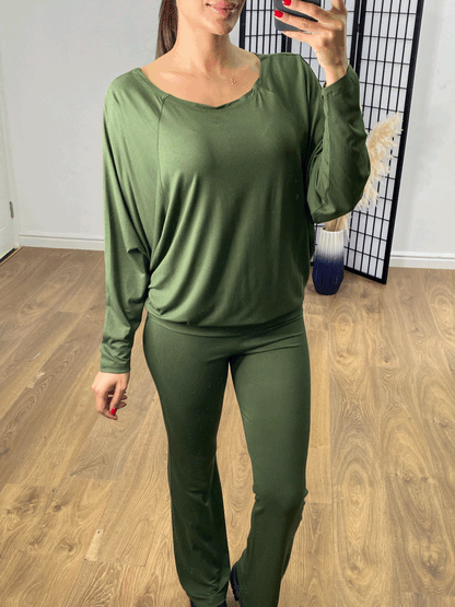 Tindall Jersey Stretch Loungewear Set