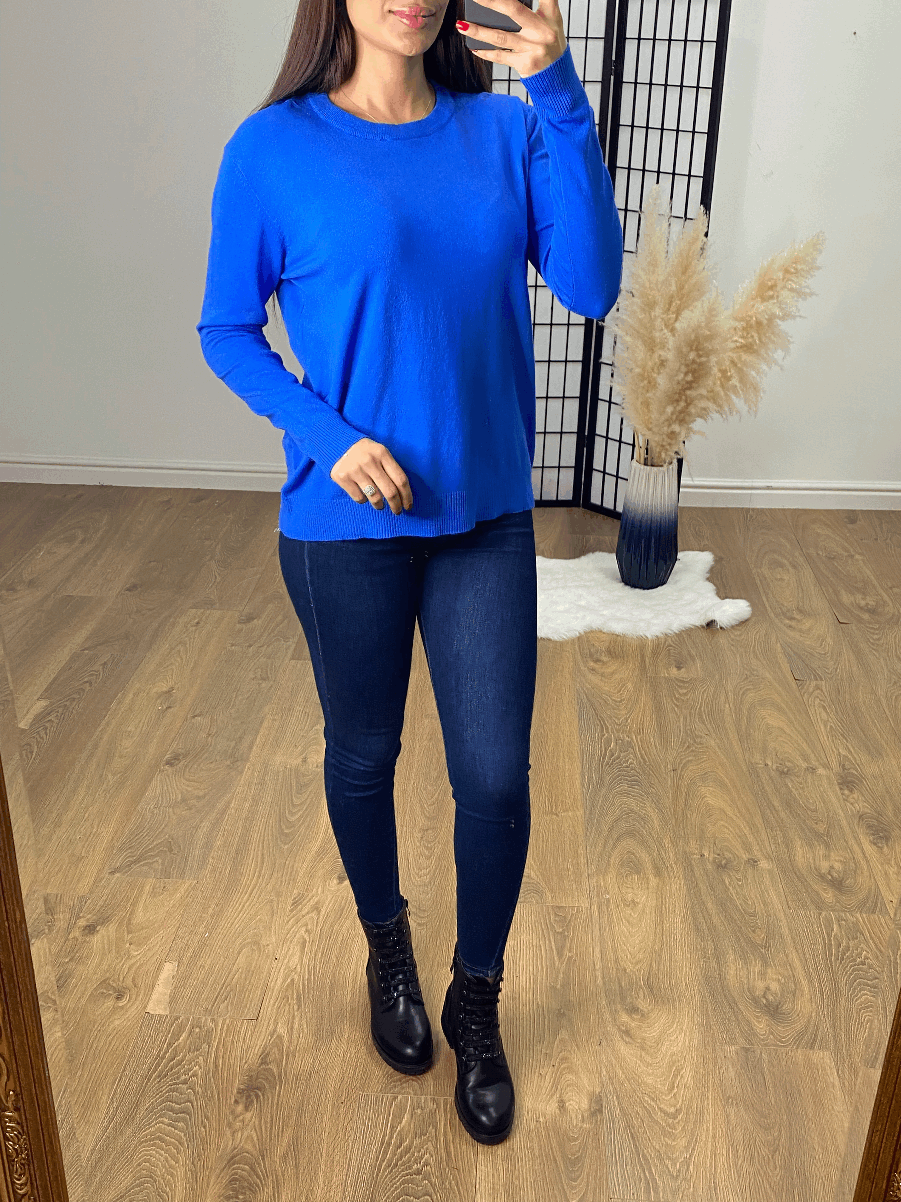 Hepburn Bow Back Cut Out Jumper