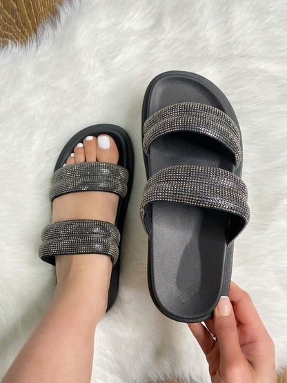 Zing DIamante Double Strap Slider